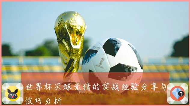 世界杯买球竞猜的实战经验分享与技巧分析
