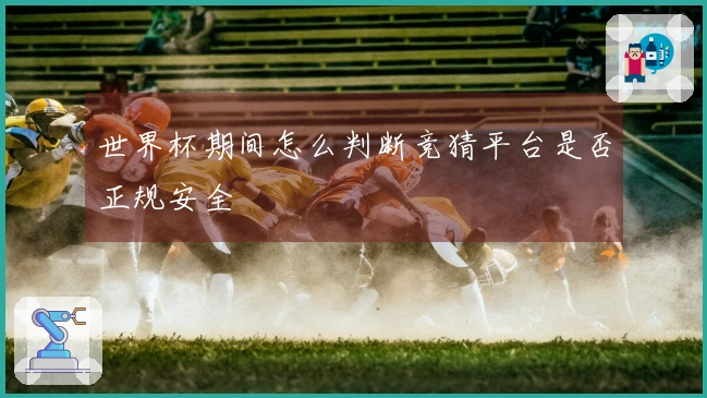 世界杯期间怎么判断竞猜平台是否正规安全