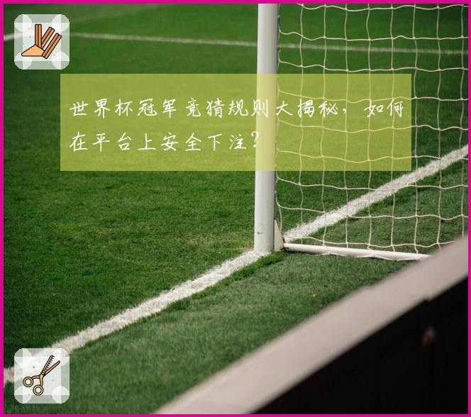 世界杯冠军竞猜规则大揭秘，如何在平台上安全下注？